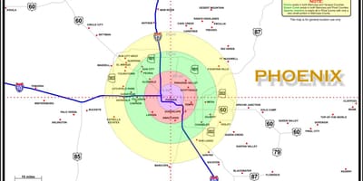 Mapa de Phoenix