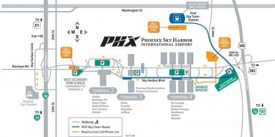 Mapa de Phoenix airport