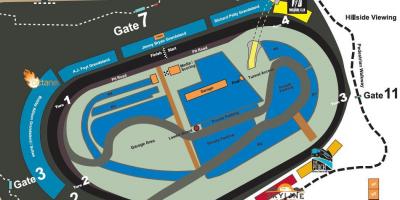Phoenix raceway mapa